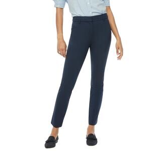 J.Crew Factory Navy Slim Trousers Size 12 | 28” Inseam Stretch Work Pants NWT